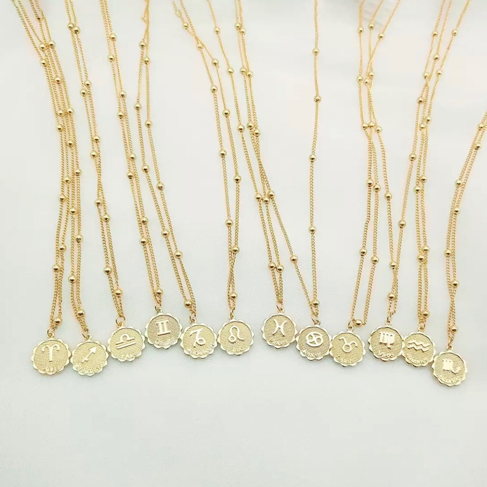 Scorpio Zodiac Coin Necklace - Picture 4 of 8